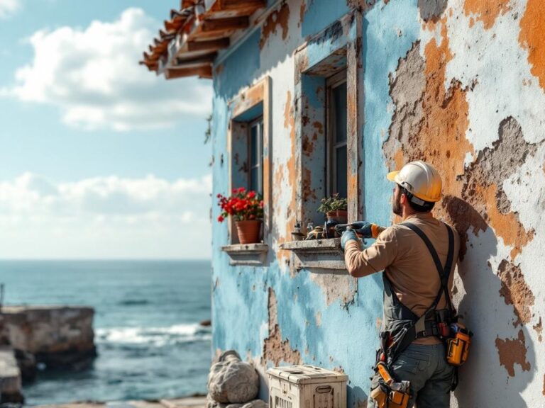 Averías Comunes en Viviendas Costeras por Salinidad