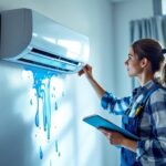 Aire acondicionado gotea agua: causas y soluciones