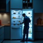 Frigorífico que hace ruidos raros por la noche
