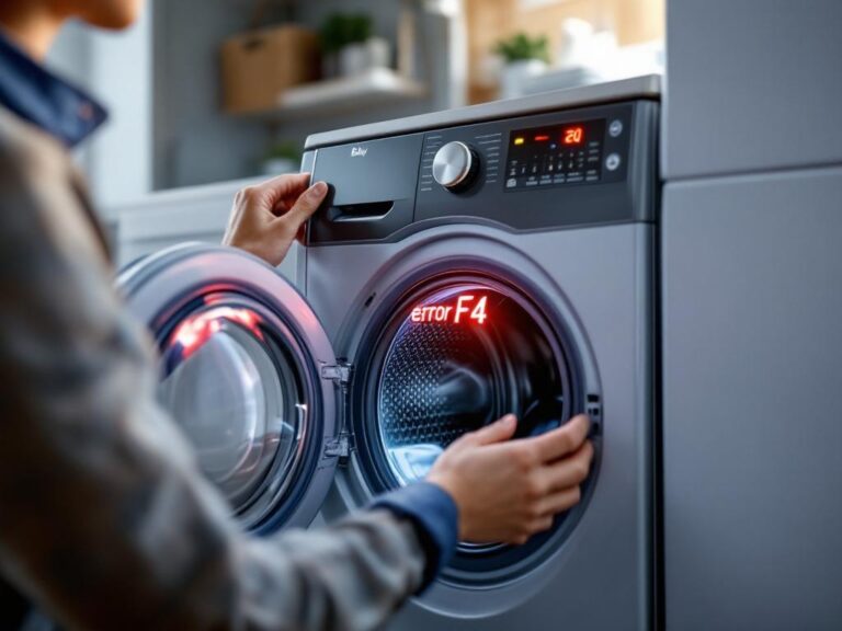 Error F4 en Lavadora Balay: Causas y Soluciones